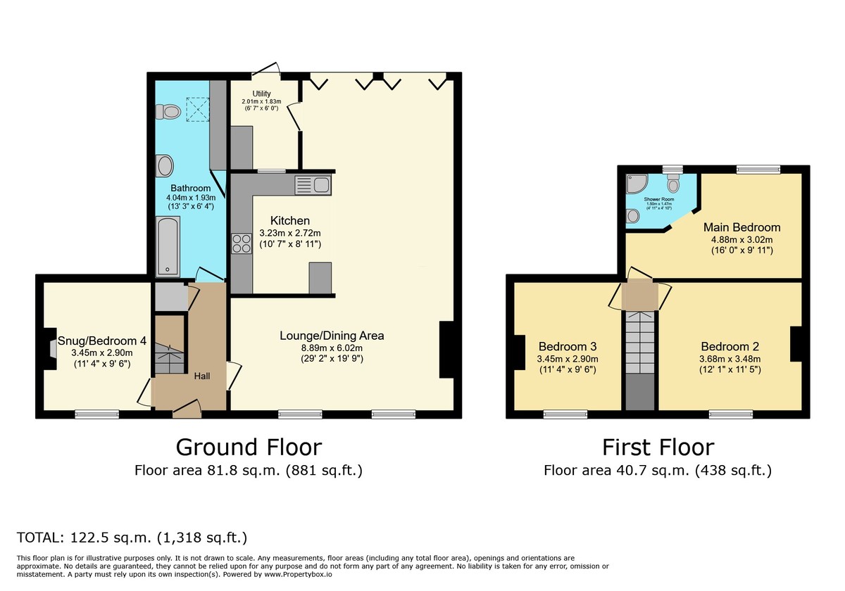 3 bed semi-detached house for sale in Crawley Road - Property Floorplan