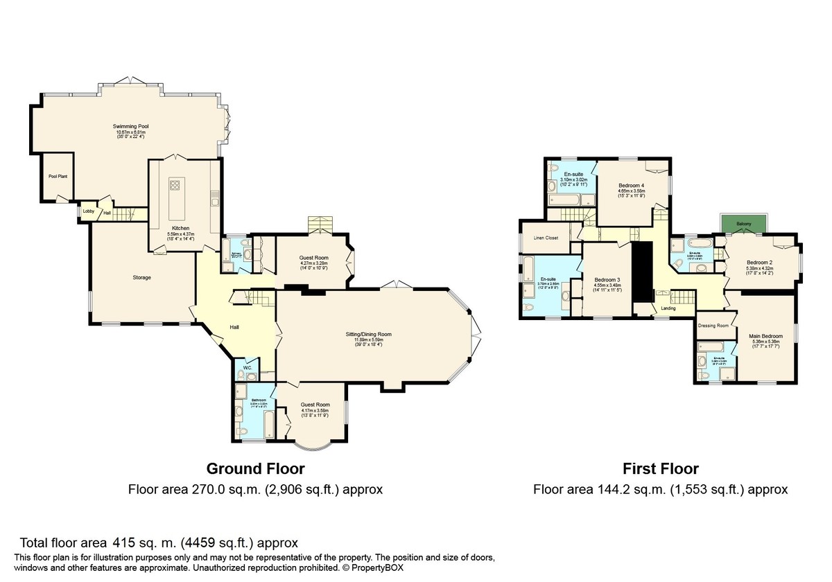 11 bed manor house for sale in Wimland Road, Horsham - Property Floorplan