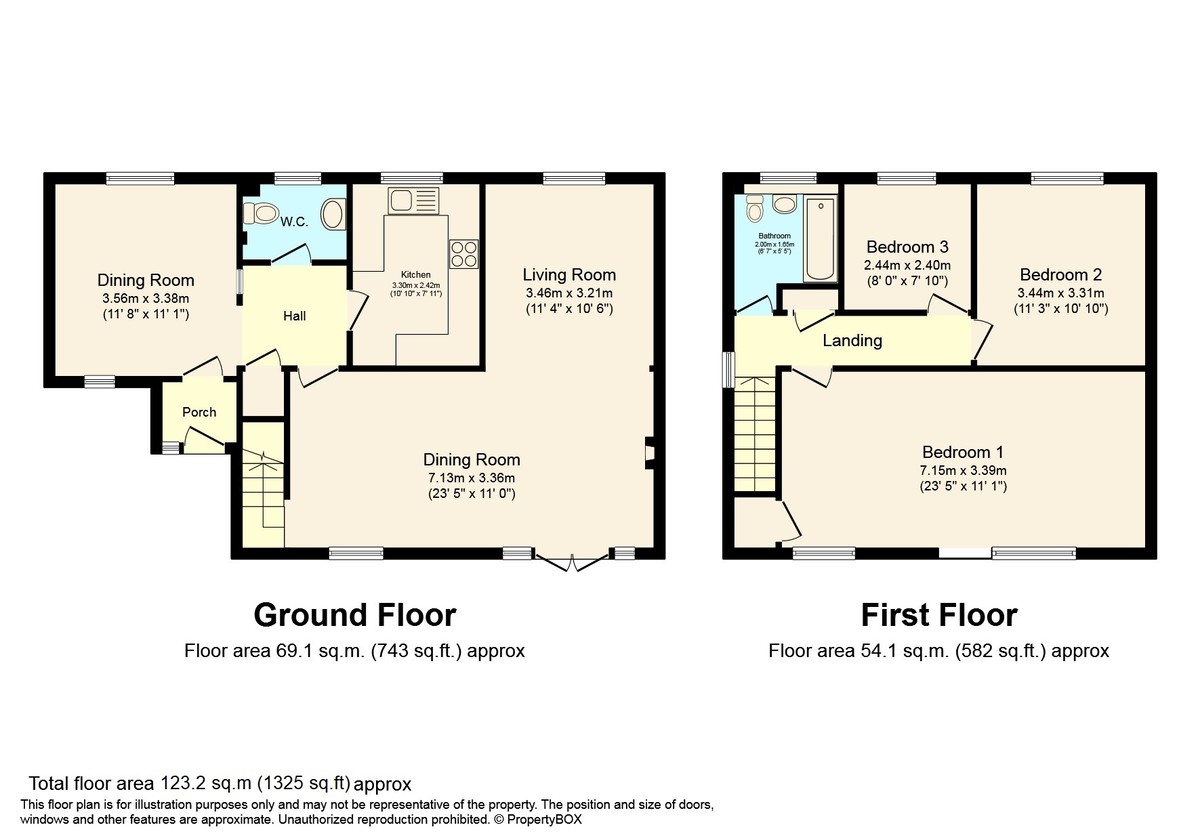 3 bed detached house for sale in Markstakes Corner, Lewes - Property Floorplan