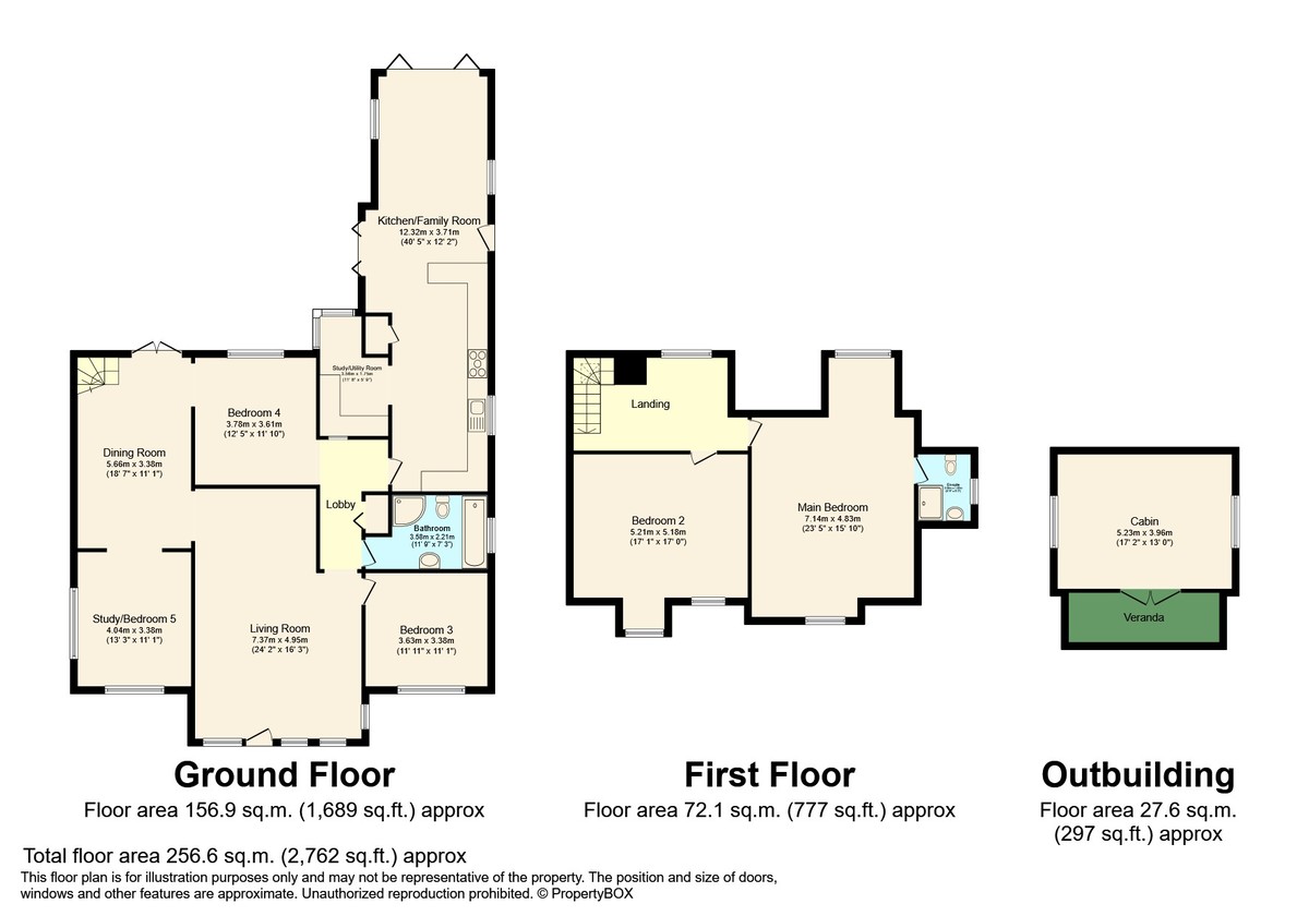 5 bed detached house for sale in Comptons Lane, Horsham - Property Floorplan