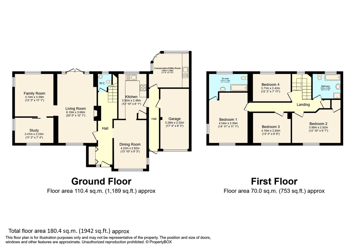 4 bed detached house for sale in Padwick Road, Horsham - Property Floorplan