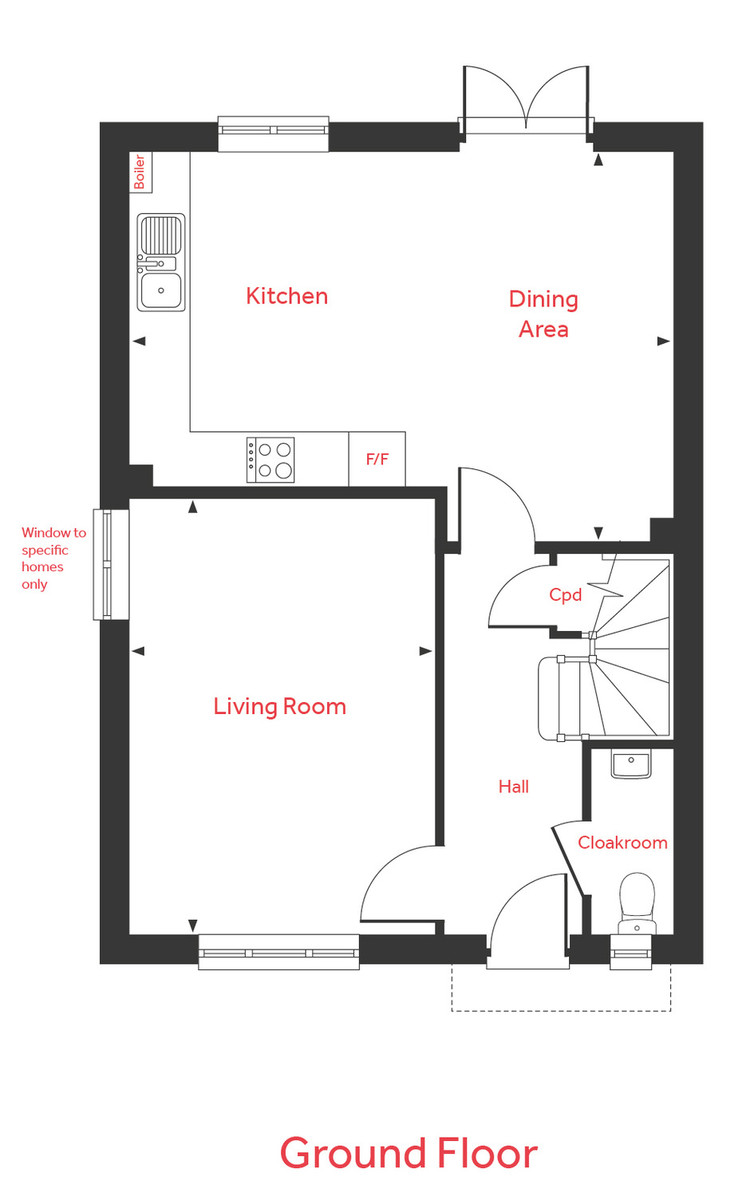 4 bed detached house for sale in Sayers Meadow, Hassocks - Property Floorplan