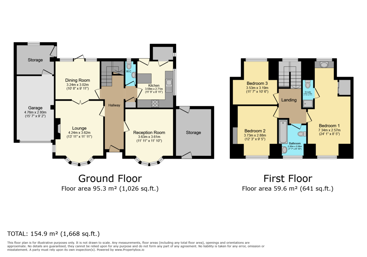 3 bed detached house for sale in Blackbridge Lane, Horsham - Property Floorplan