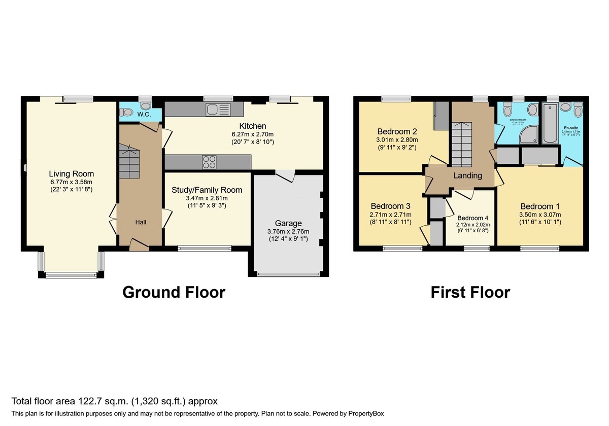 4 bed detached house for sale in Little Comptons, Horsham - Property Floorplan
