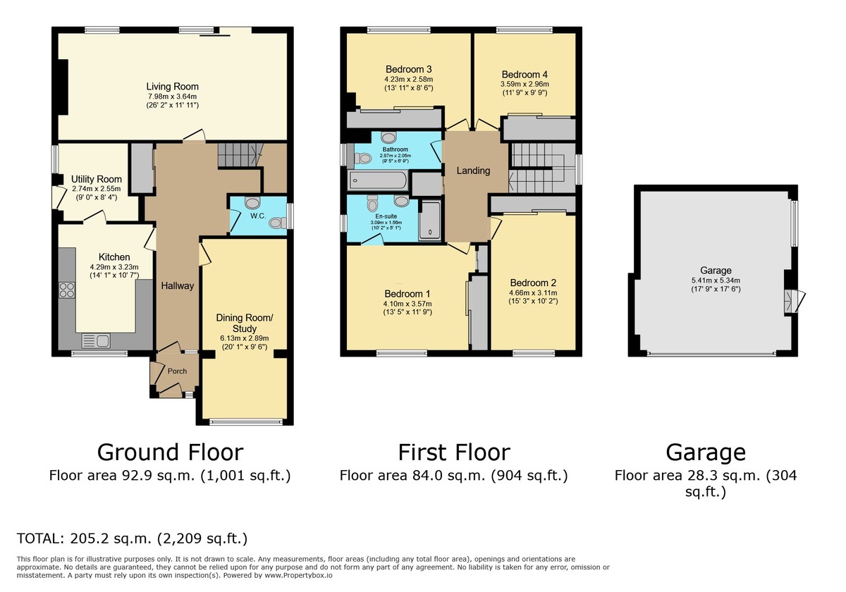 4 bed detached house for sale in The Glade, Horsham - Property Floorplan