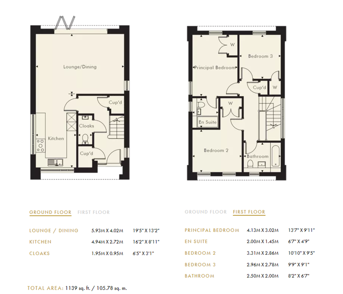 3 bed detached house for sale in Hanlye View, Haywards Heath - Property Floorplan