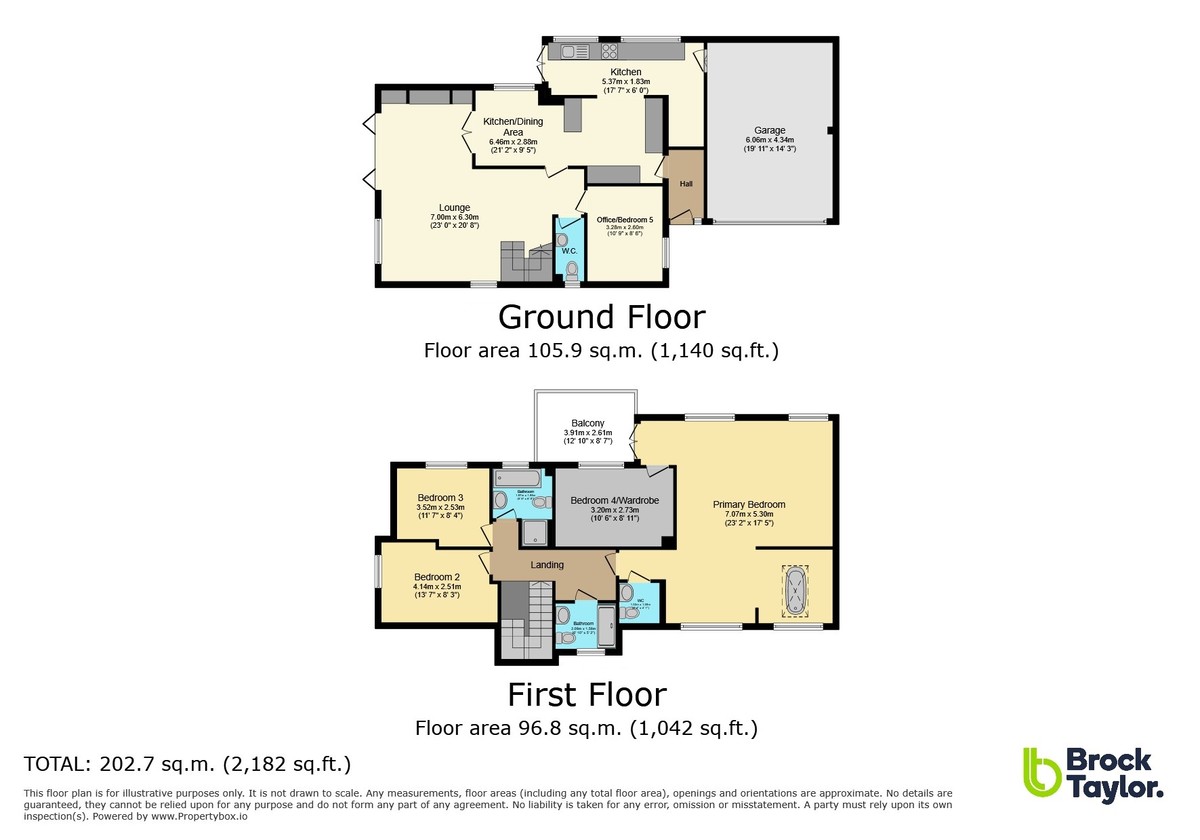 4 bed detached house for sale in Sunnywood Drive, Haywards Heath - Property Floorplan