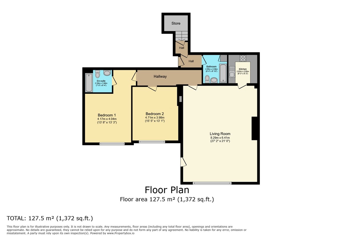 2 bed ground floor maisonette for sale in Roffey Park, Colgate - Property Floorplan