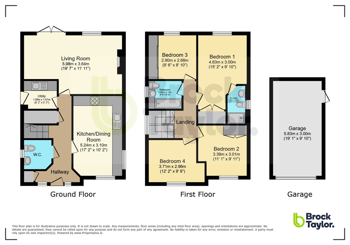 4 bed detached house for sale in Charters Gate Way, Wivelsfield Green - Property floorplan