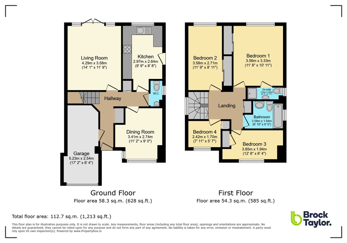 4 bed detached house for sale in Gateford Drive, Horsham - Property floorplan