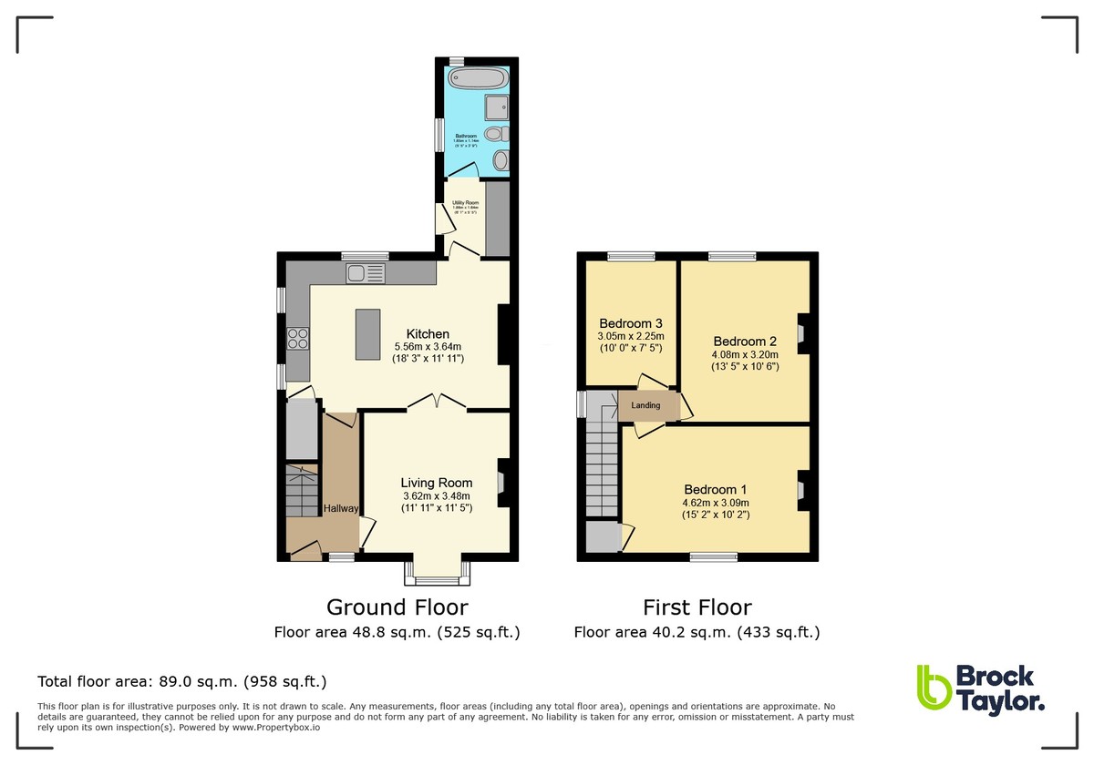 3 bed semi-detached house for sale in Haven Road, Rudgwick - Property floorplan