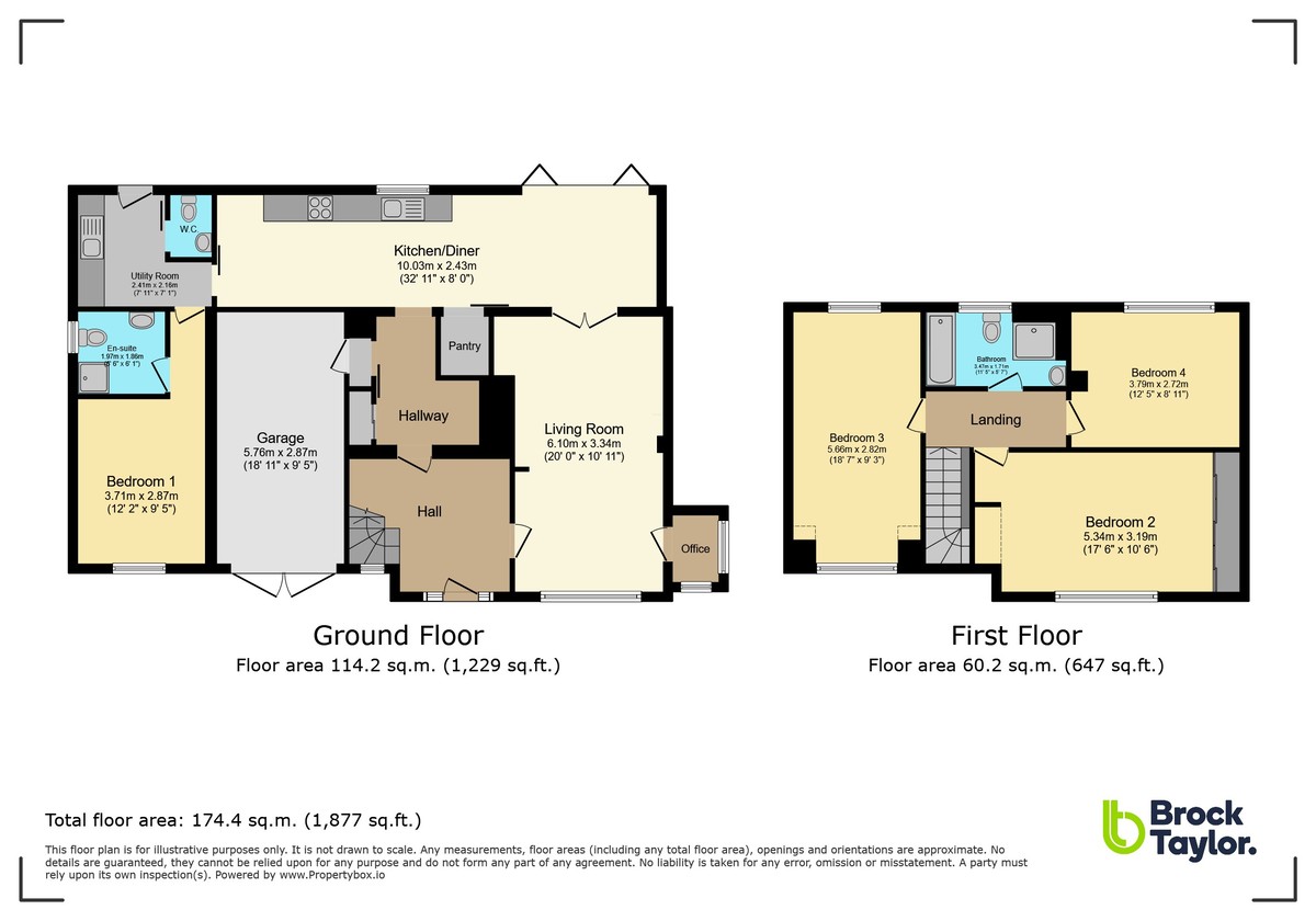4 bed detached house for sale in Covert Mead, Handcross - Property floorplan