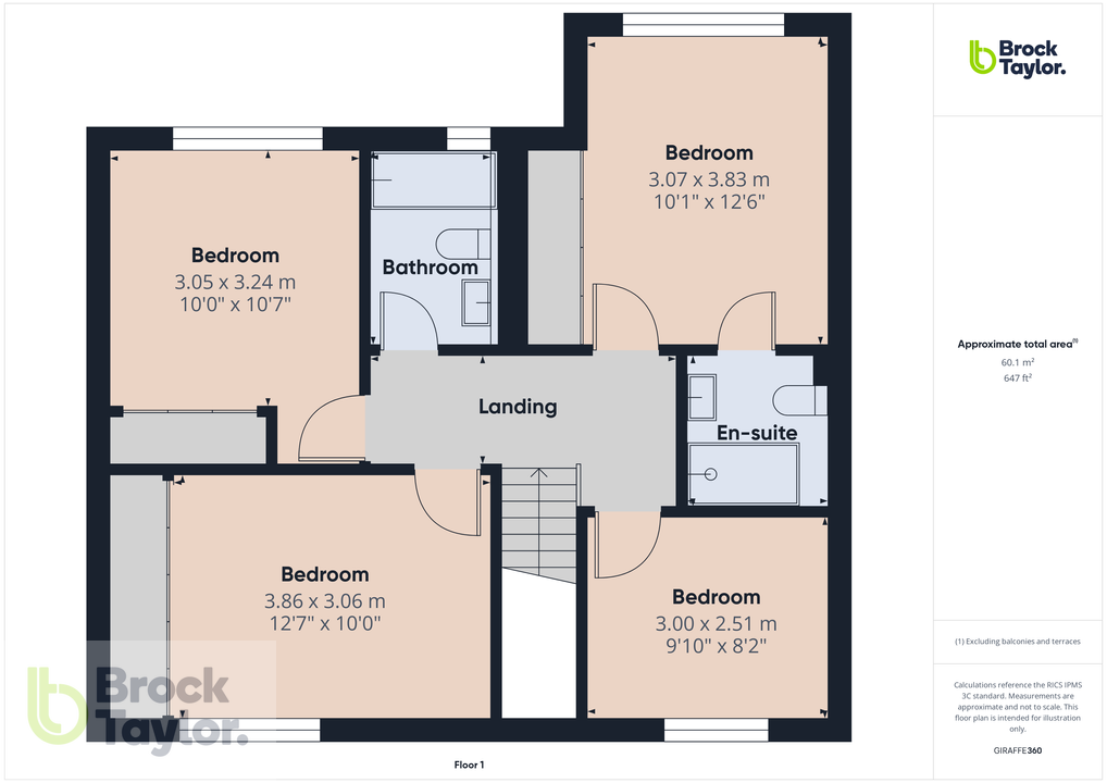 4 bed detached house for sale in Rocky Lane, Haywards Heath - Property floorplan