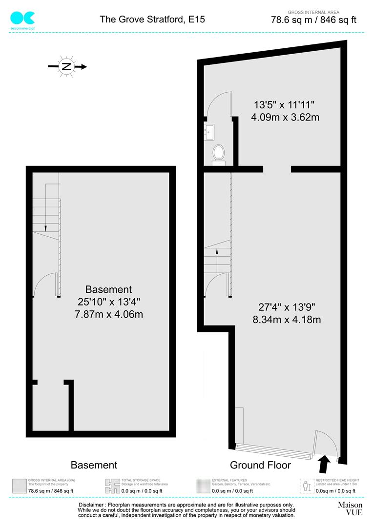 Commercial property to rent in The Grove, London - Property floorplan