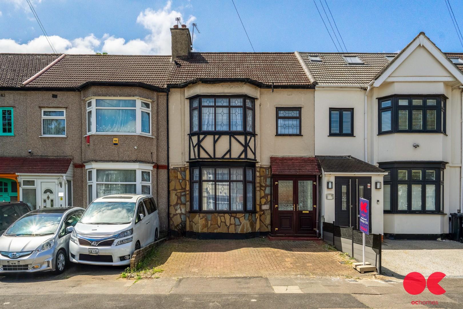 3 bed terraced house for sale in Martley Drive, Gants Hill, IG2