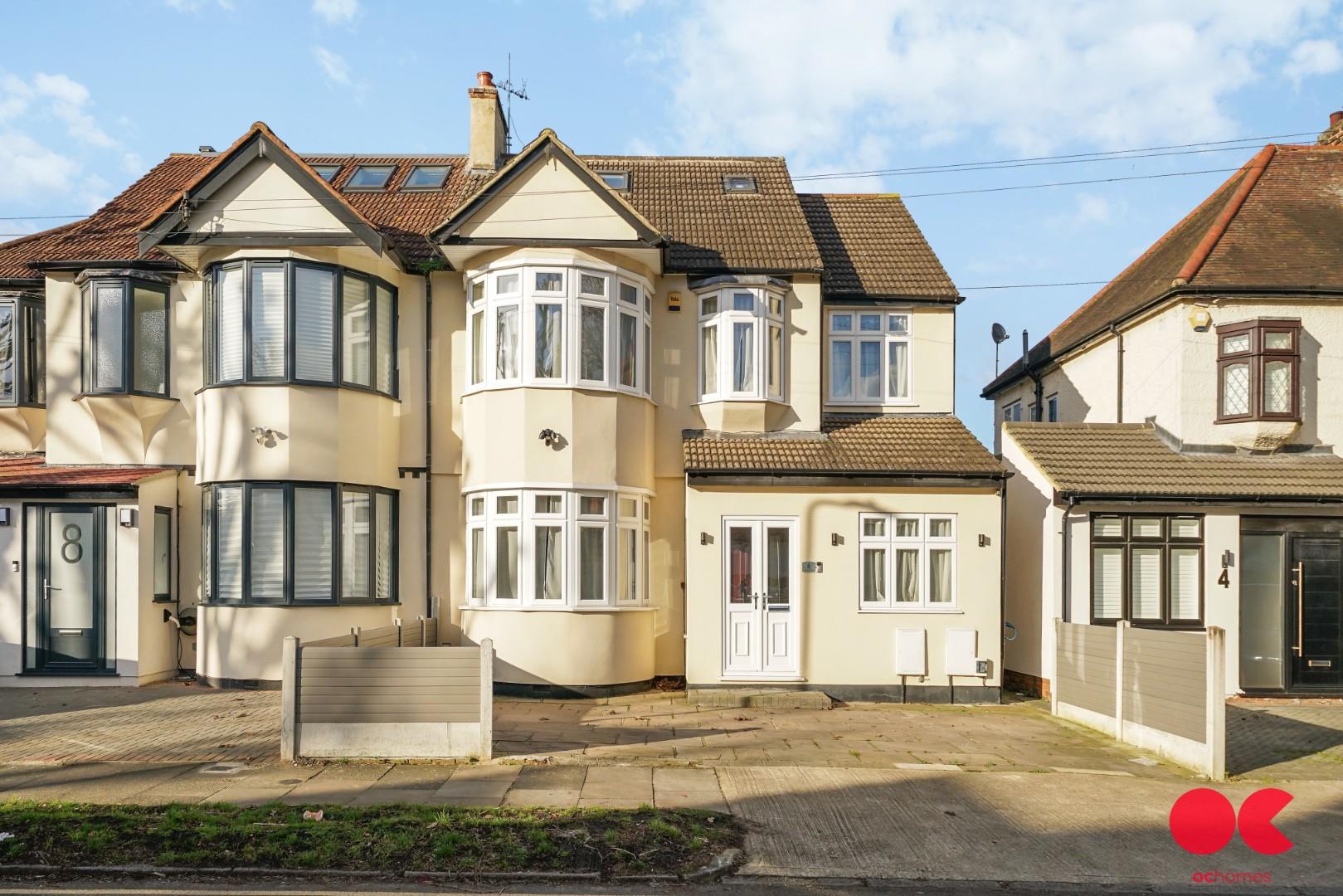 4 bed semi-detached house for sale in Western Avenue, Gidea Park  - Property Image 1