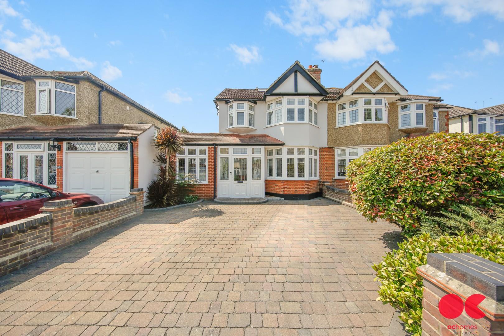 4 bed semi-detached house for sale in Woodlands Road, Romford, RM1