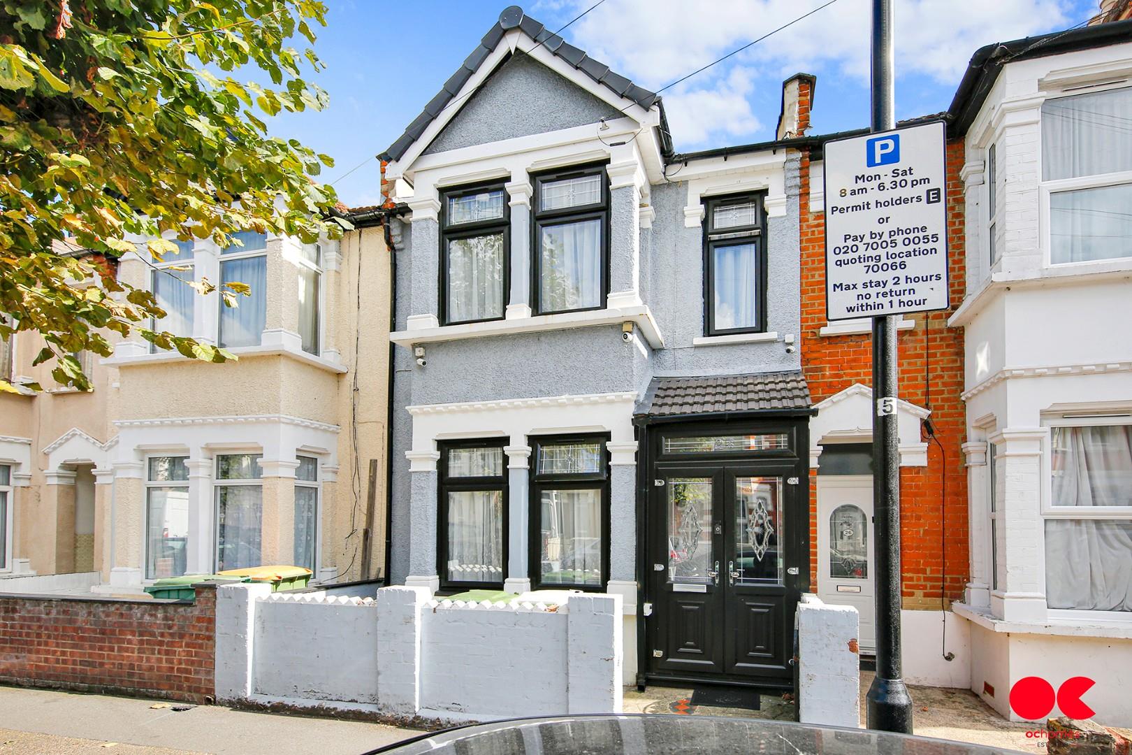 3 bed terraced house for sale in Streatfeild Avenue, East Ham