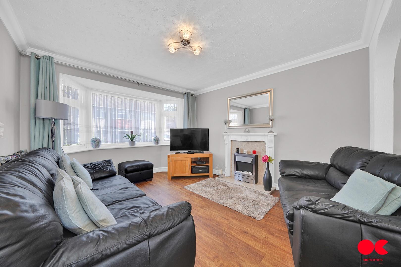 3 bed terraced house for sale in South Hall Drive, Rainham  - Property Image 1