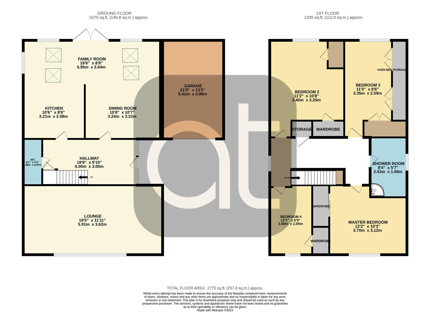 4 bed detached house for sale in Viewforth Drive, Falkirk - Property Floorplan