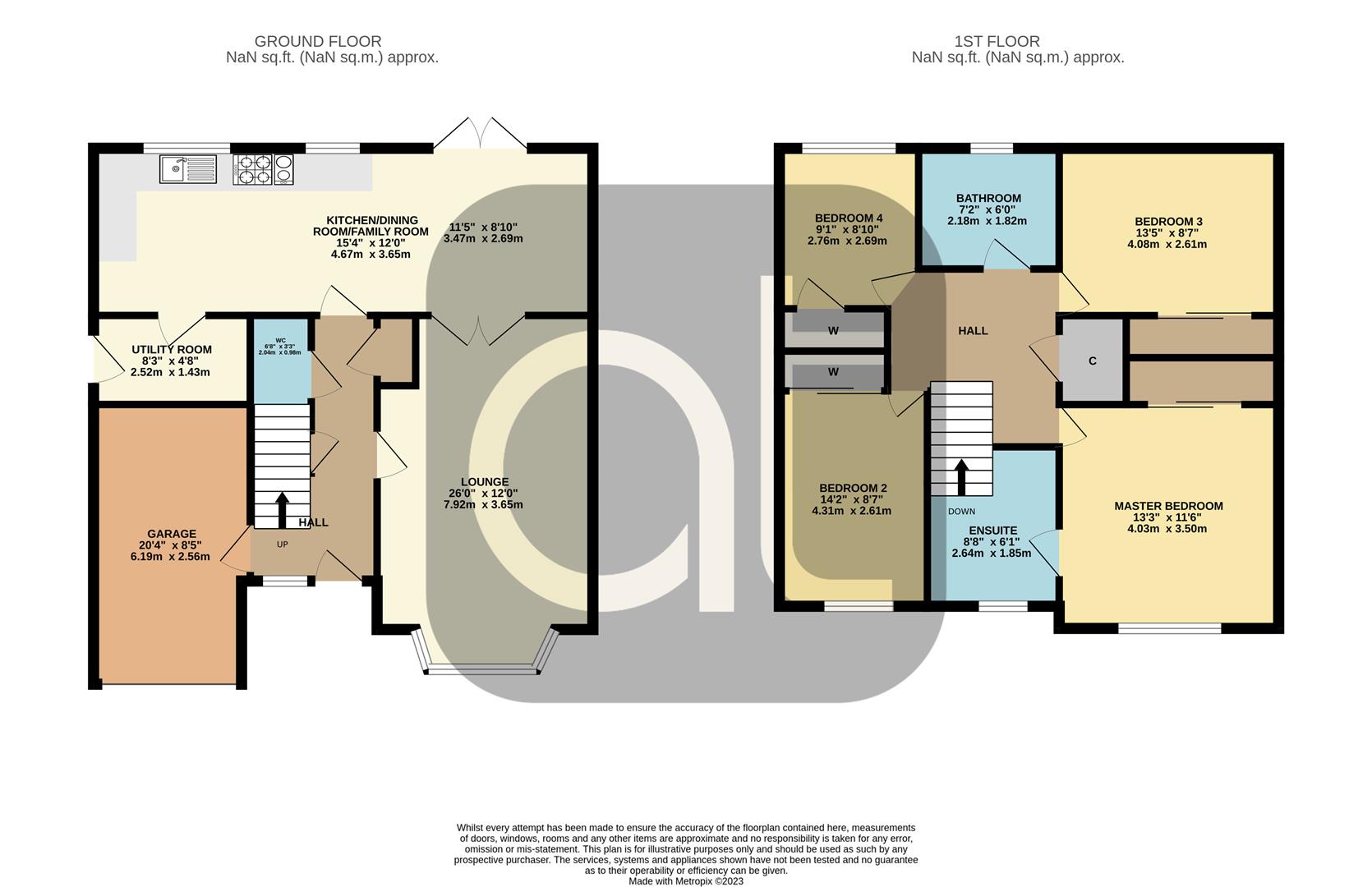 4 bed detached house for sale in Woodlea Gardens, Bonnybridge - Property Floorplan