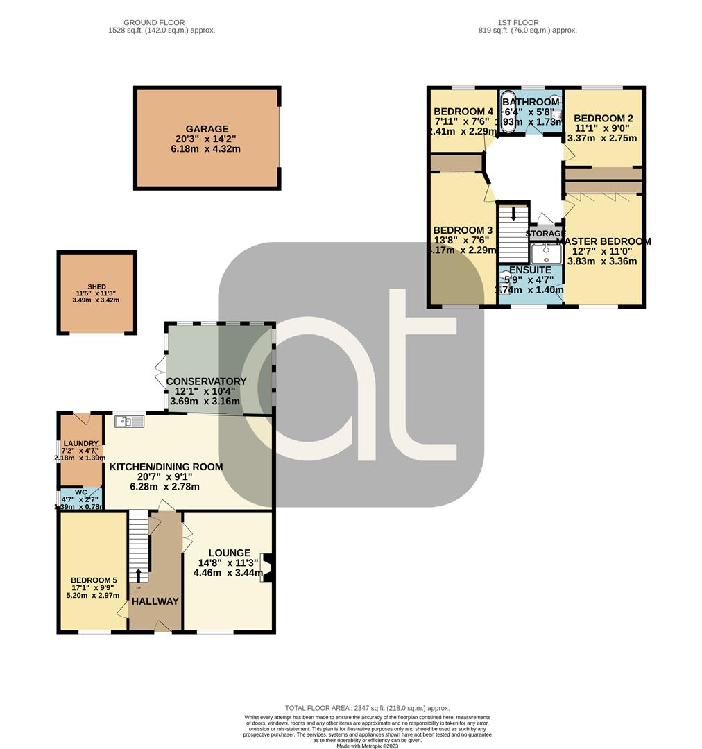 5 bed detached house for sale in Pearson Place, Bonnybridge - Property Floorplan