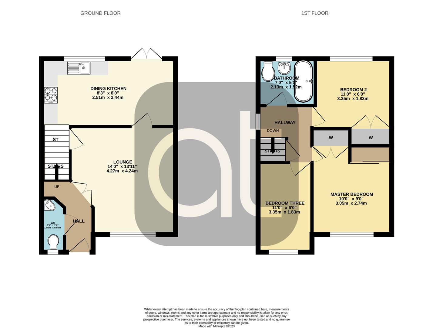 3 bed semi-detached house for sale in Cruikshanks Court, Denny - Property Floorplan