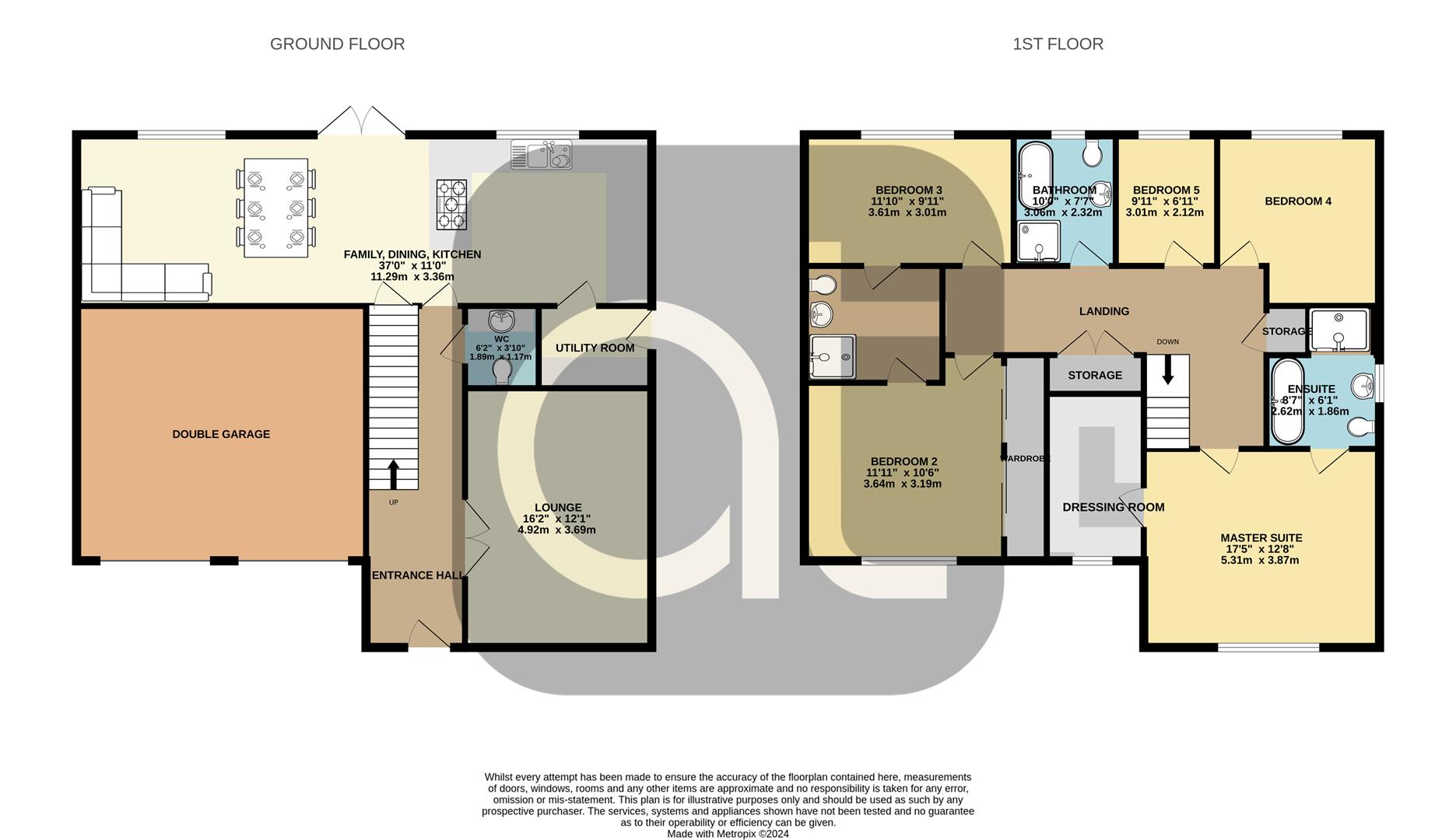 5 bed detached house for sale in Geesmuir Gardens, Falkirk - Property Floorplan