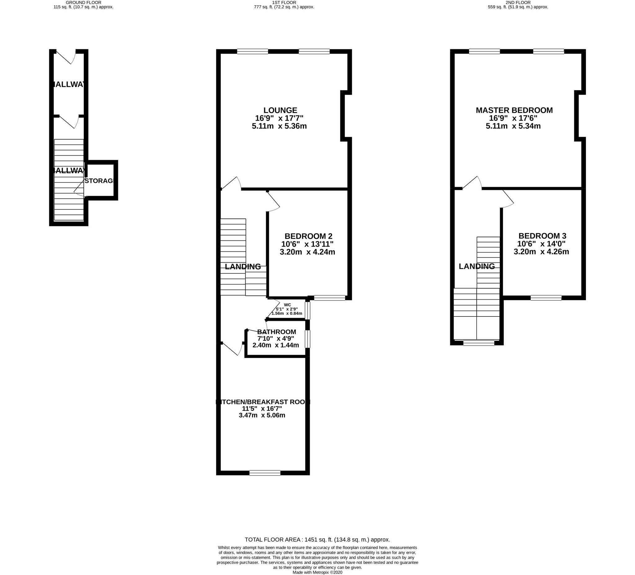 3 bed maisonette to rent in Seabourne Road, Bournemouth - Property floorplan