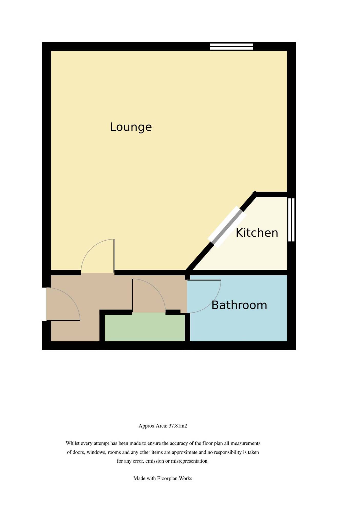 Flat to rent in Cecil Road, Bournemouth - Property floorplan