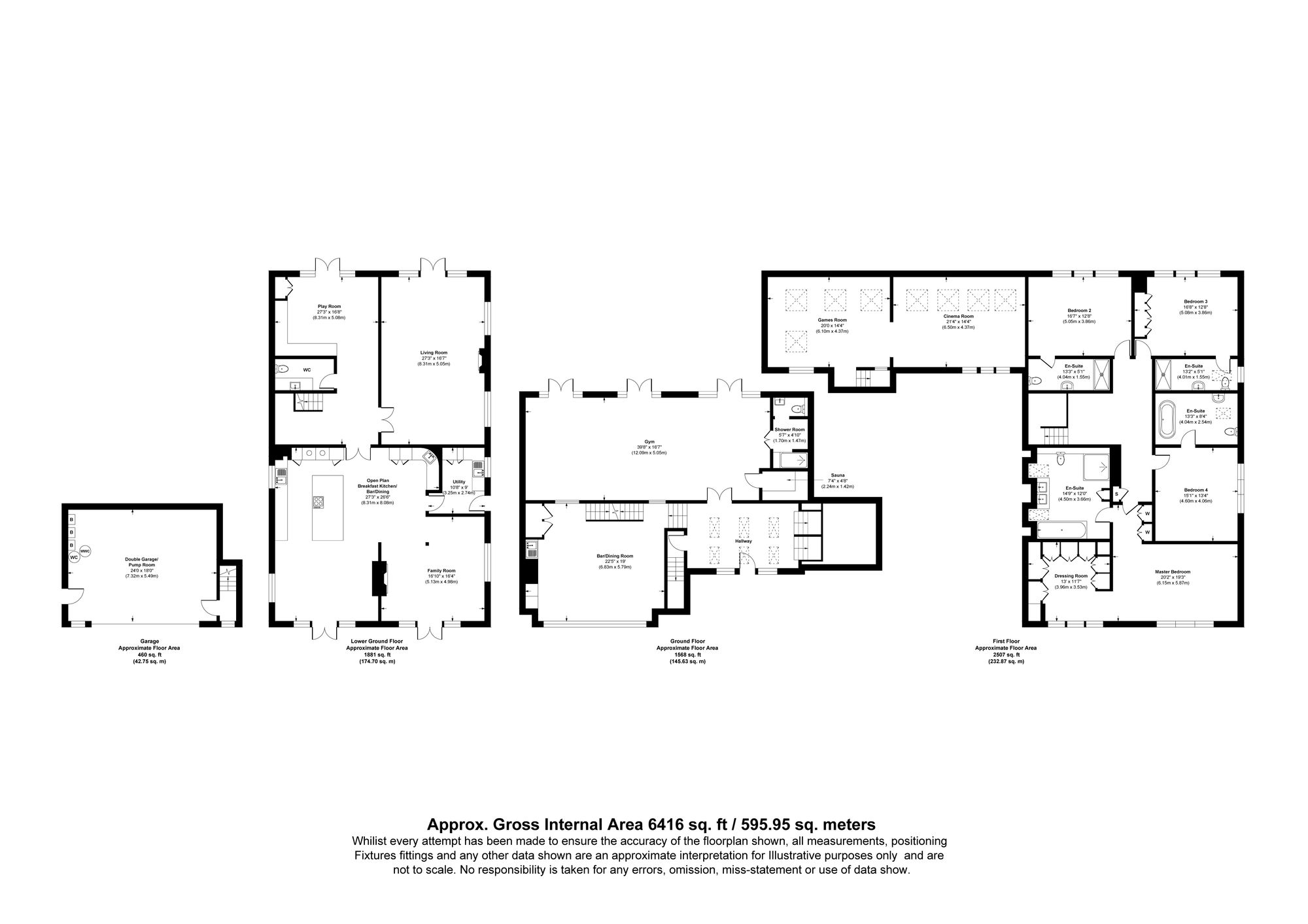 4 bed detached house for sale in Lower Clowes, Rossendale - Property floorplan