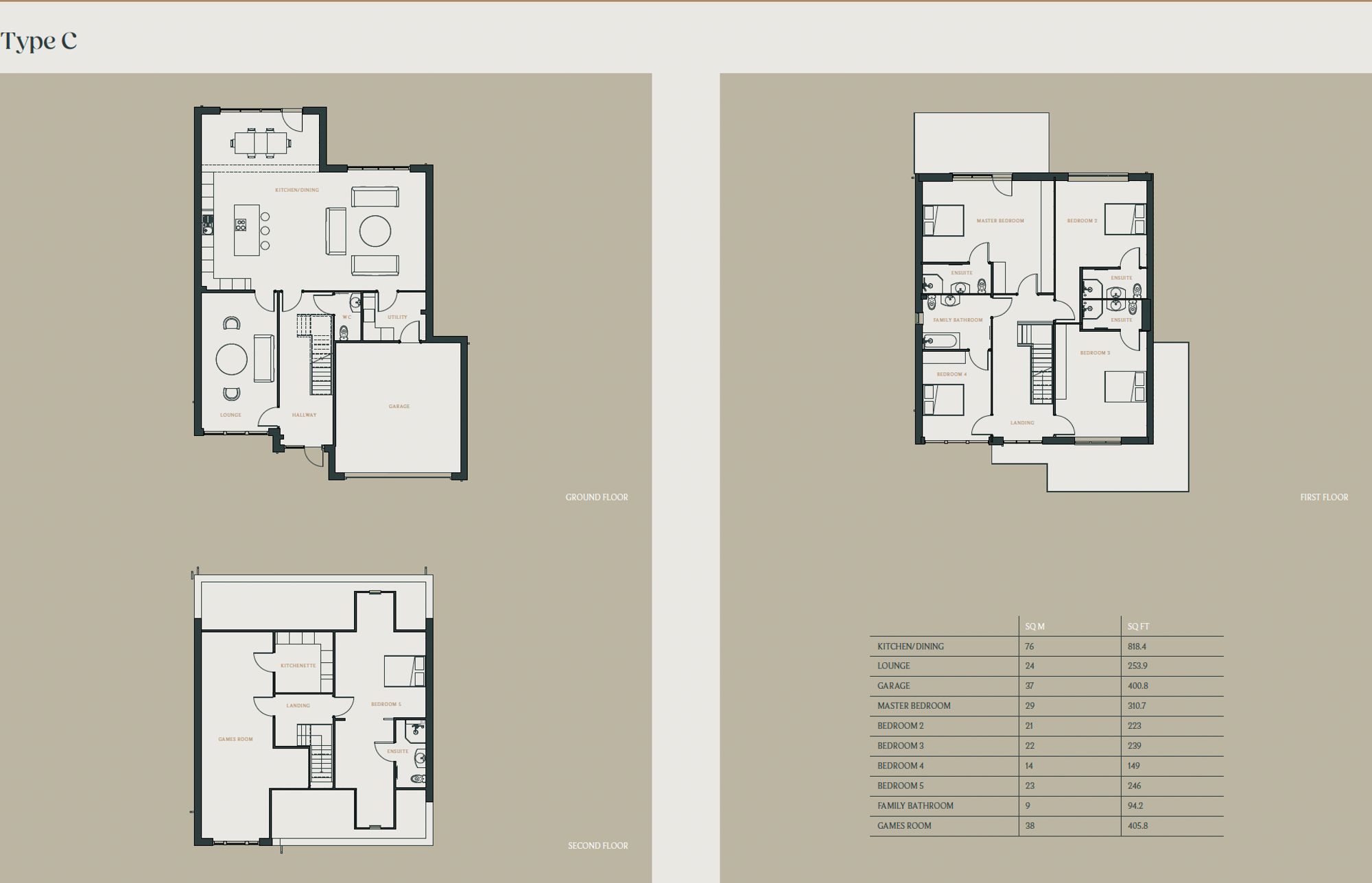 5 bed detached house for sale in Oakridge Park, Bolton - Property floorplan