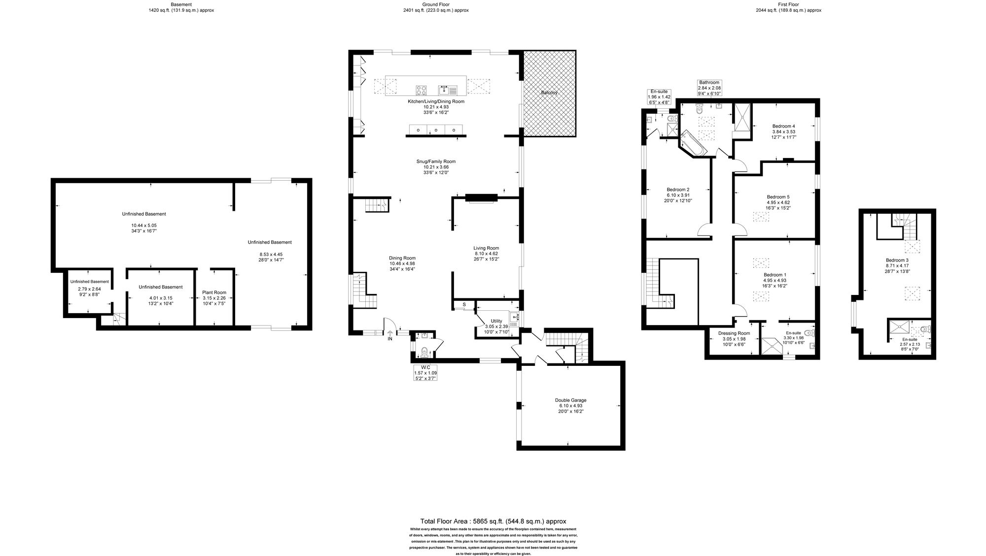 5 bed detached house for sale in Pocket Nook Road, Bolton - Property floorplan