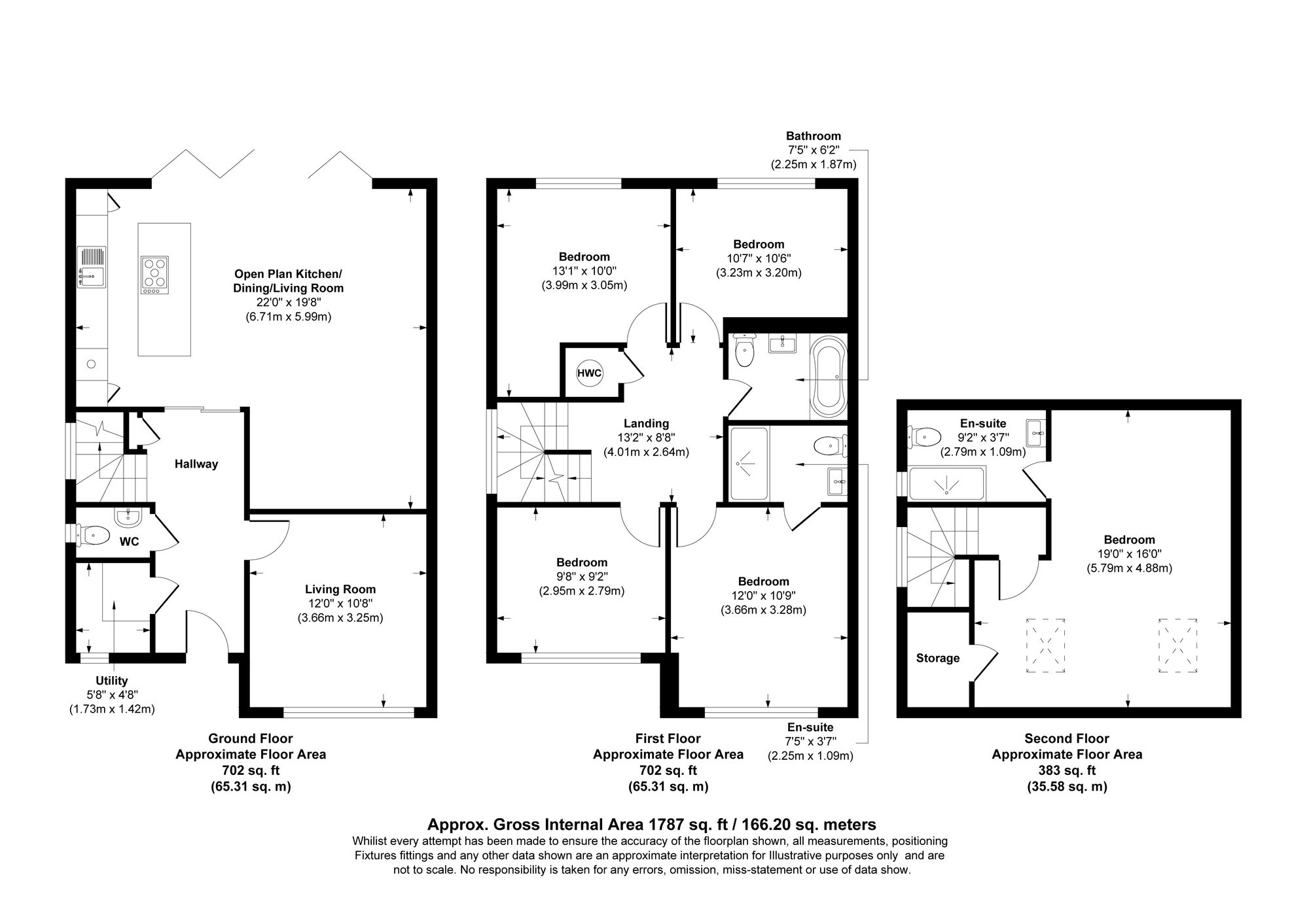 5 bed detached house for sale in Park Avenue, Bury - Property floorplan