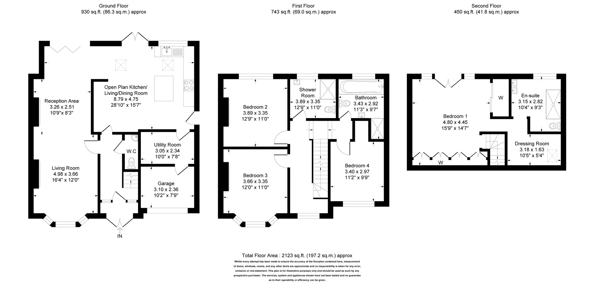 4 bed house for sale in Higher Pitt Lane, Manchester - Property floorplan