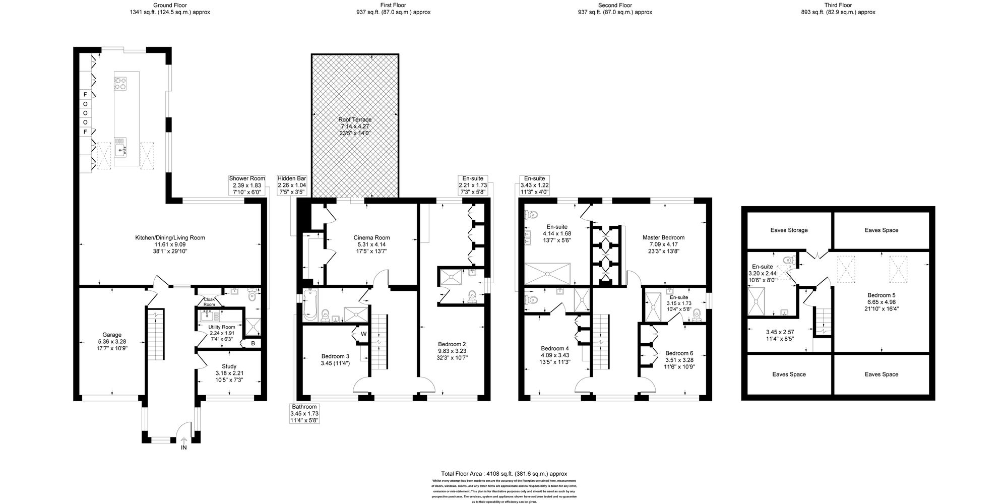 6 bed detached house for sale in Chatsworth Road, Manchester - Property floorplan