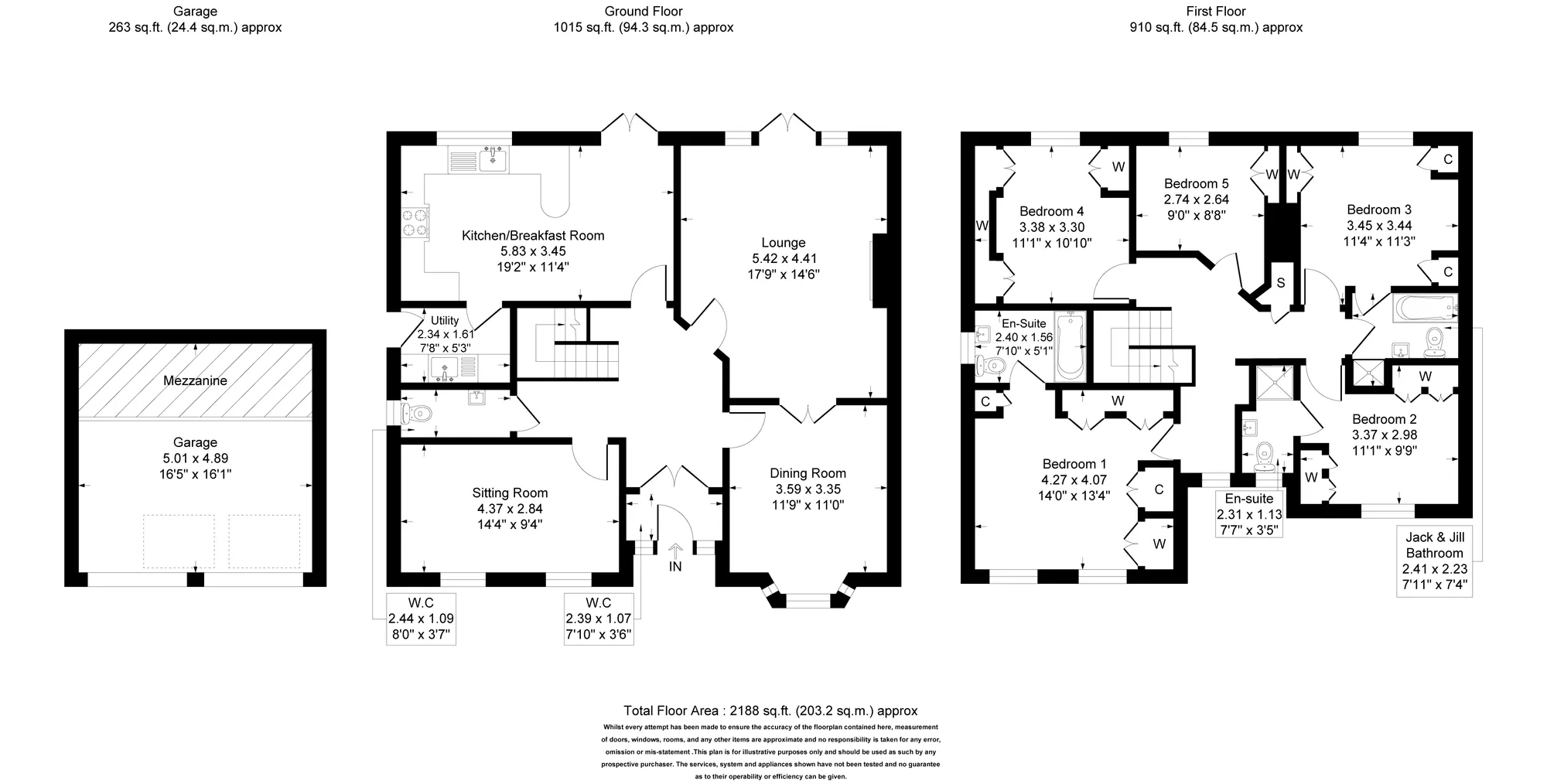 5 bed detached house for sale in Holkar Meadows, Bolton - Property floorplan