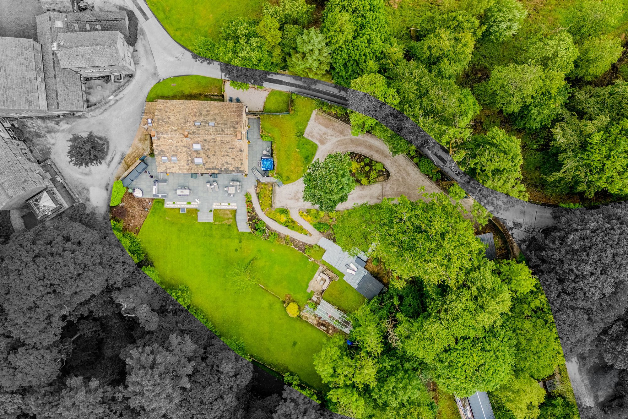 5 bed detached house for sale in New Barn, Saddleworth  - Property Image 71