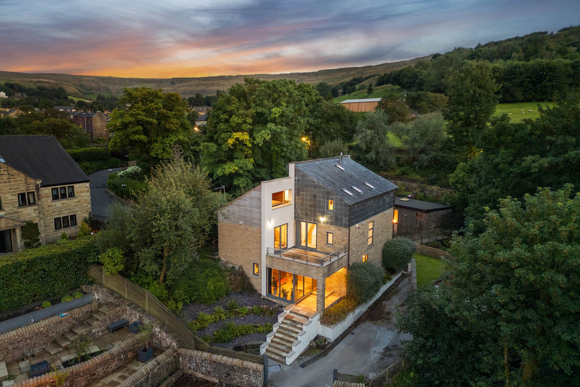 5 bed detached house for sale in Cowpe Road, Rossendale  - Property Image 1