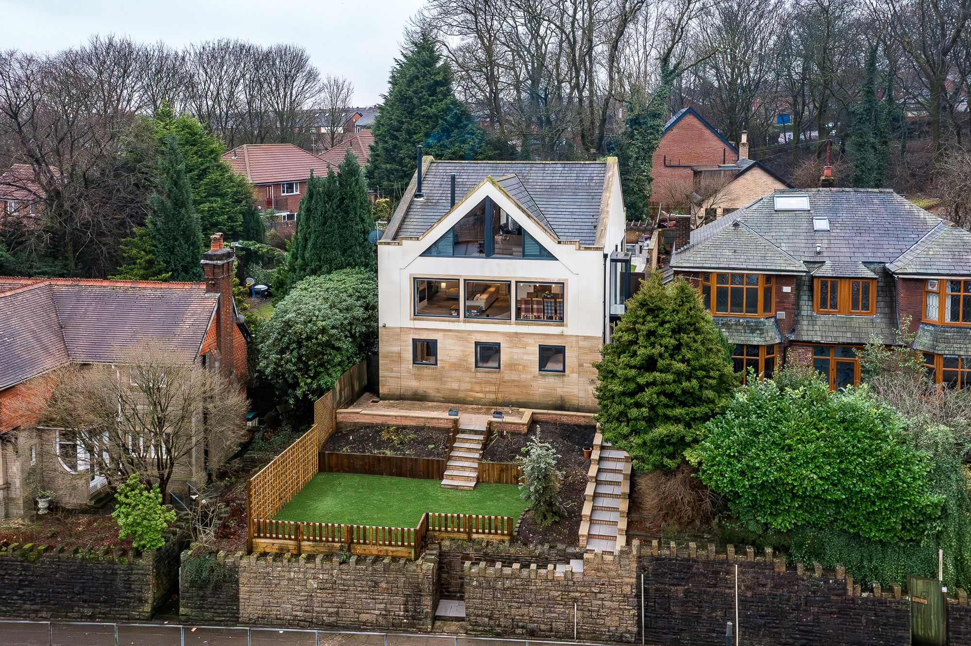 4 bed detached house for sale in Moss Bank Way, Bolton  - Property Image 1