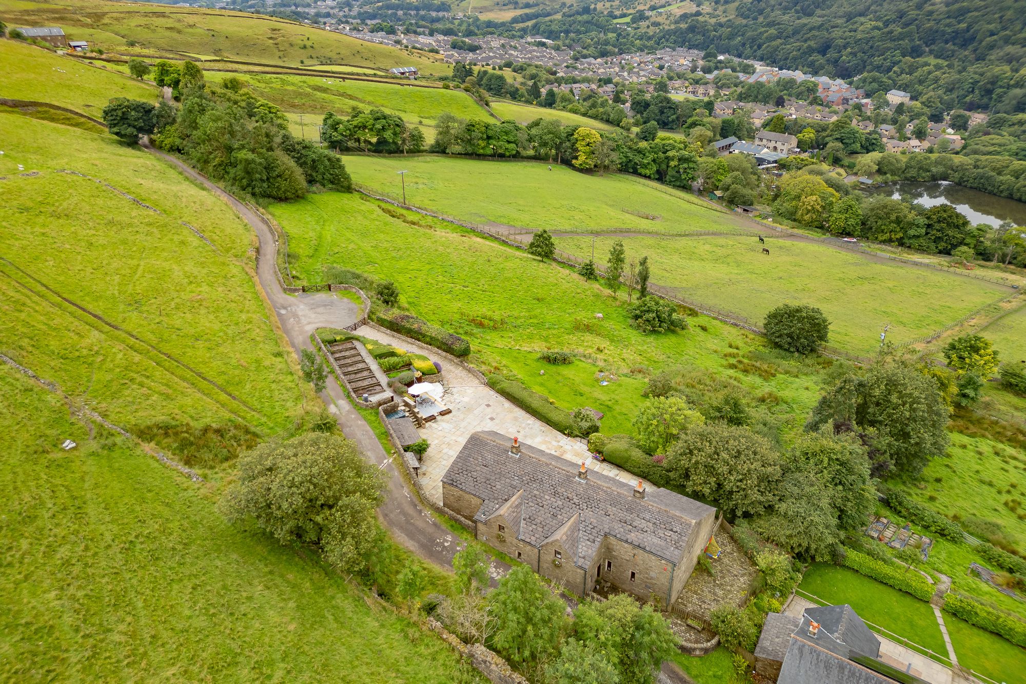 5 bed detached house for sale in Heightside Lane, Rossendale  - Property Image 2