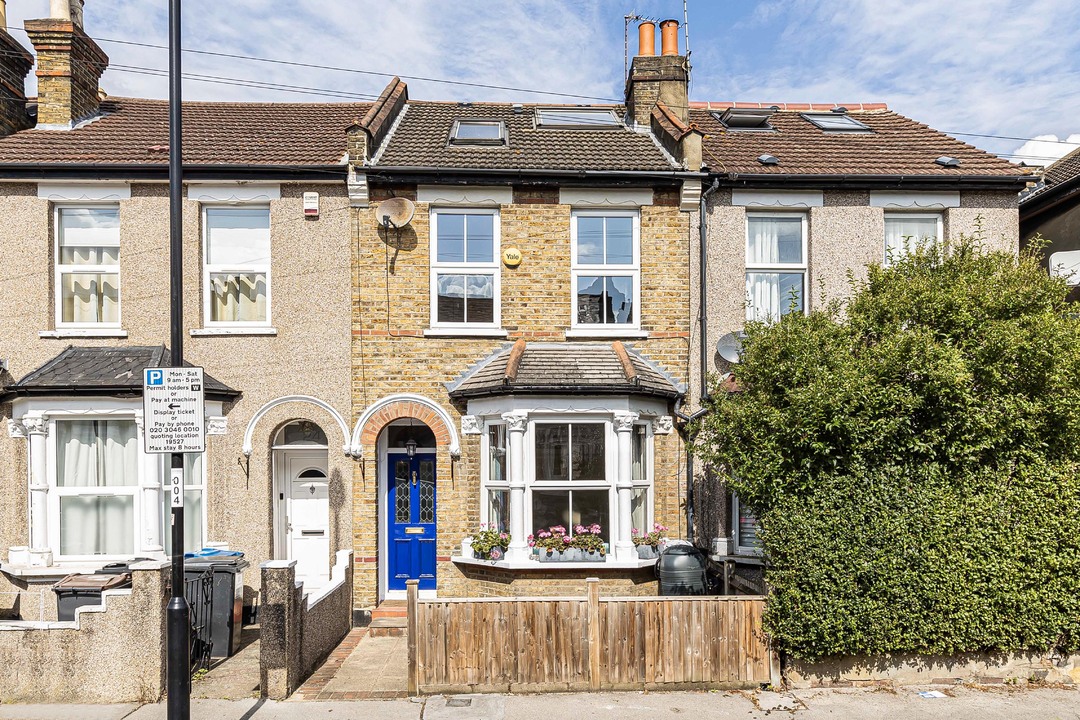 3 bed terraced house for sale in Benson Road, Croydon  - Property Image 1