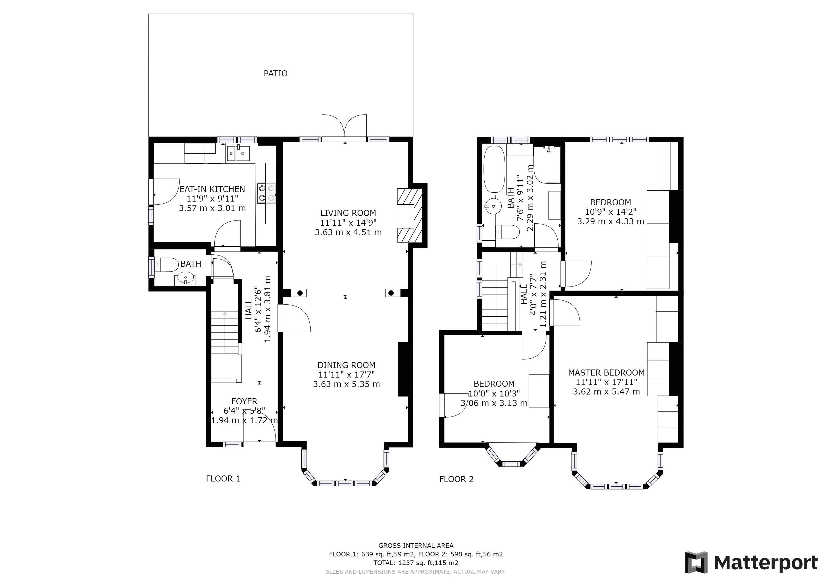 3 bed house for sale in Village Way, Beckenham - Property Floorplan