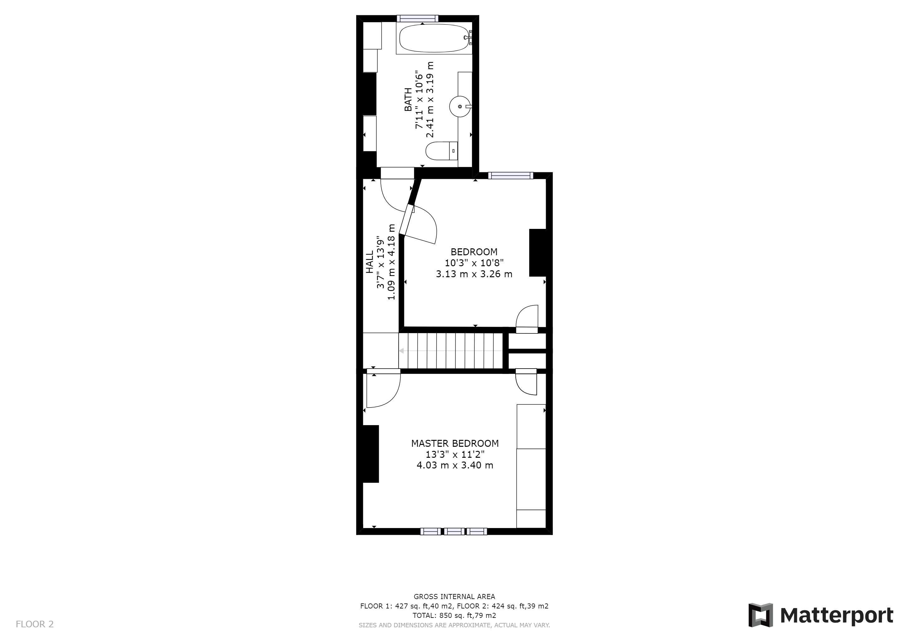 2 bed house for sale in Abbey Road, Croydon - Property Floorplan