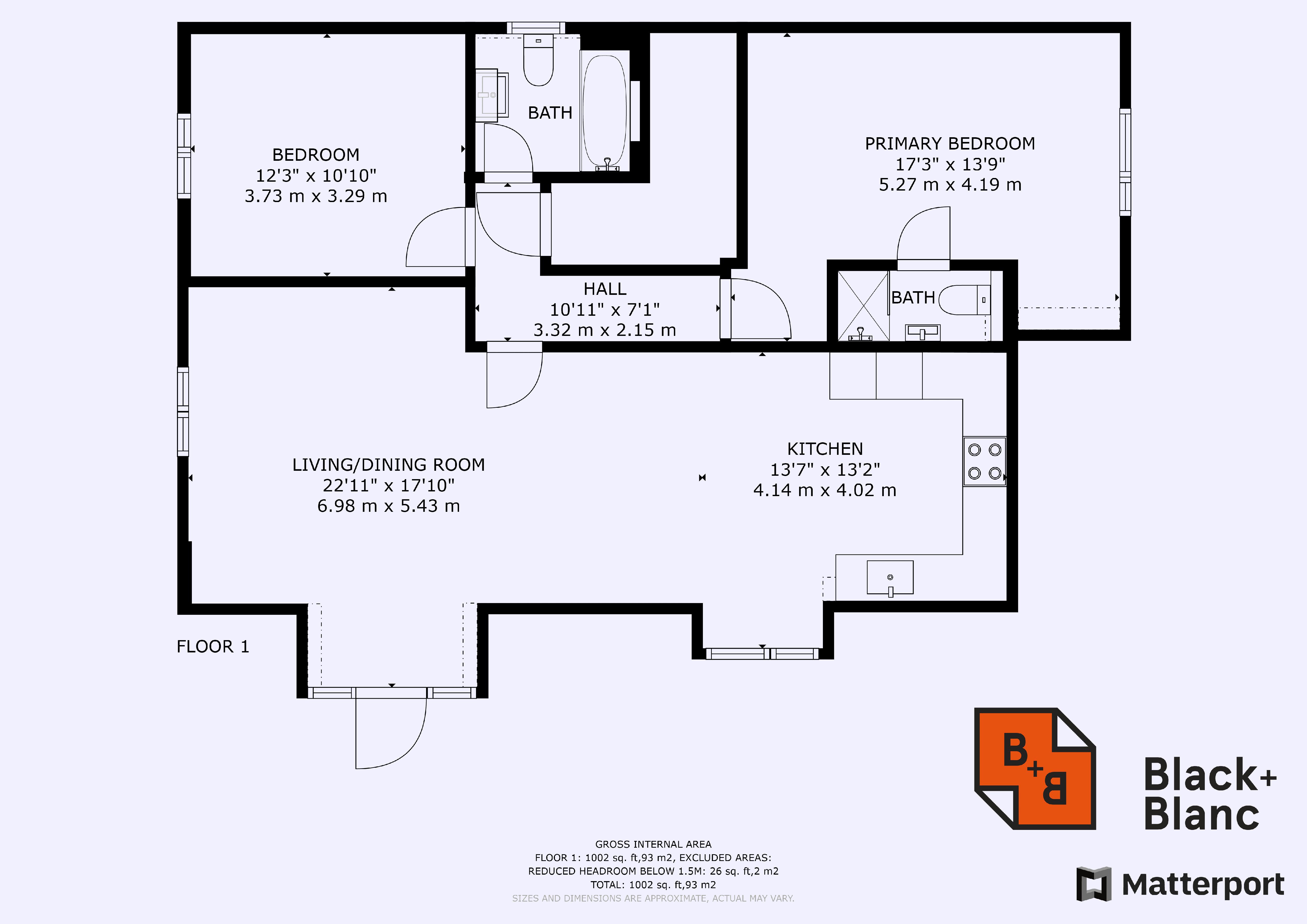 2 bed apartment for sale in Godstone Road, Whyteleafe - Property Floorplan