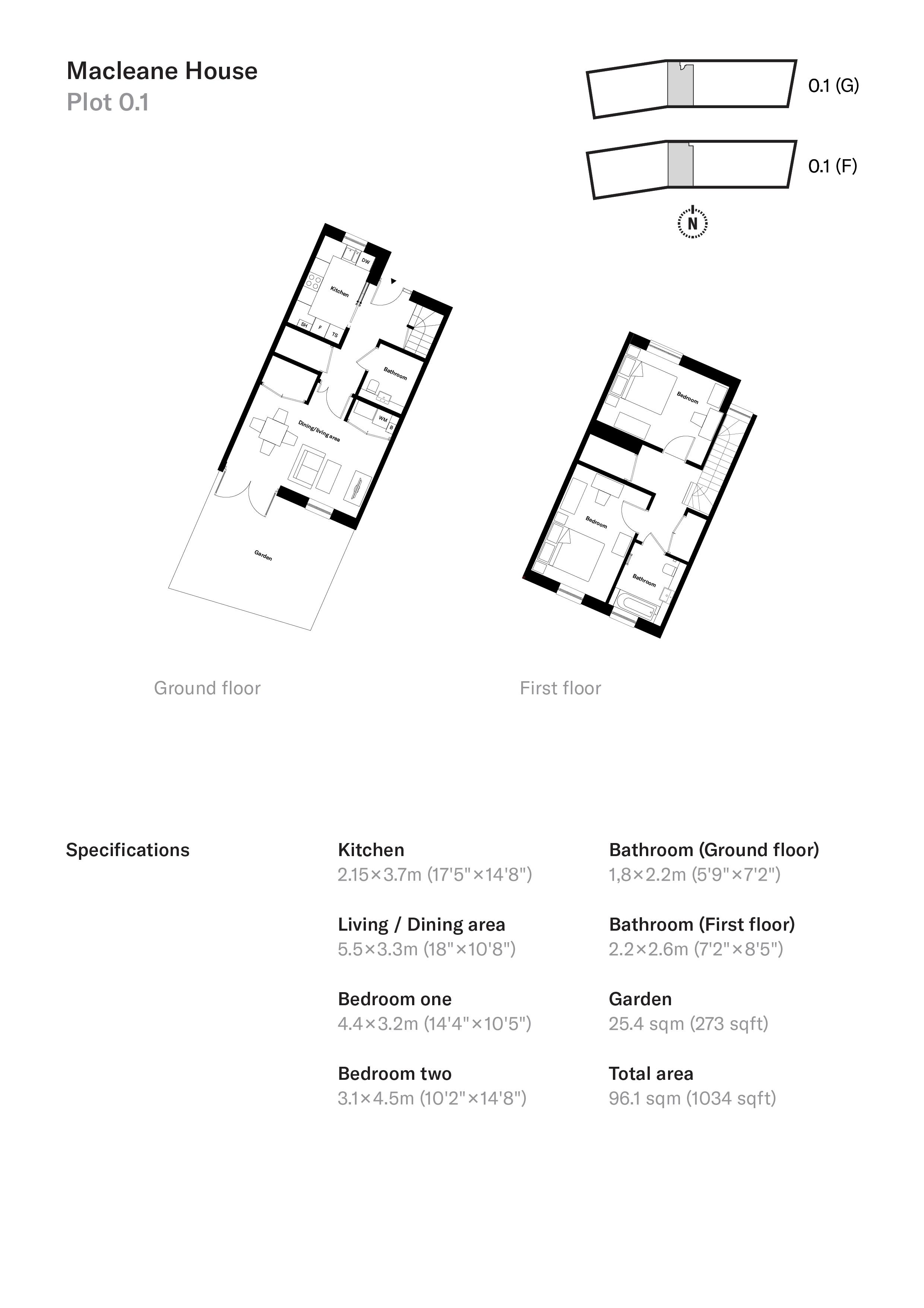 2 bed apartment for sale in Drummond Road, Croydon - Property Floorplan