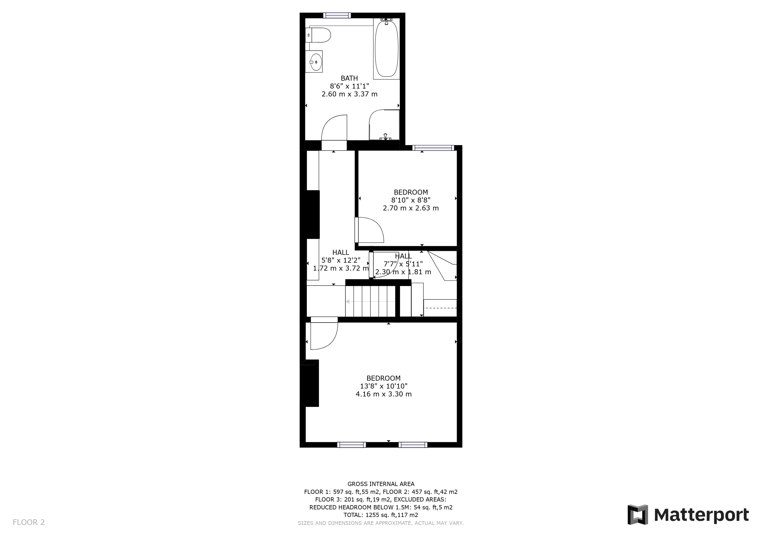 3 bed house for sale in Exeter Road, Croydon - Property Floorplan