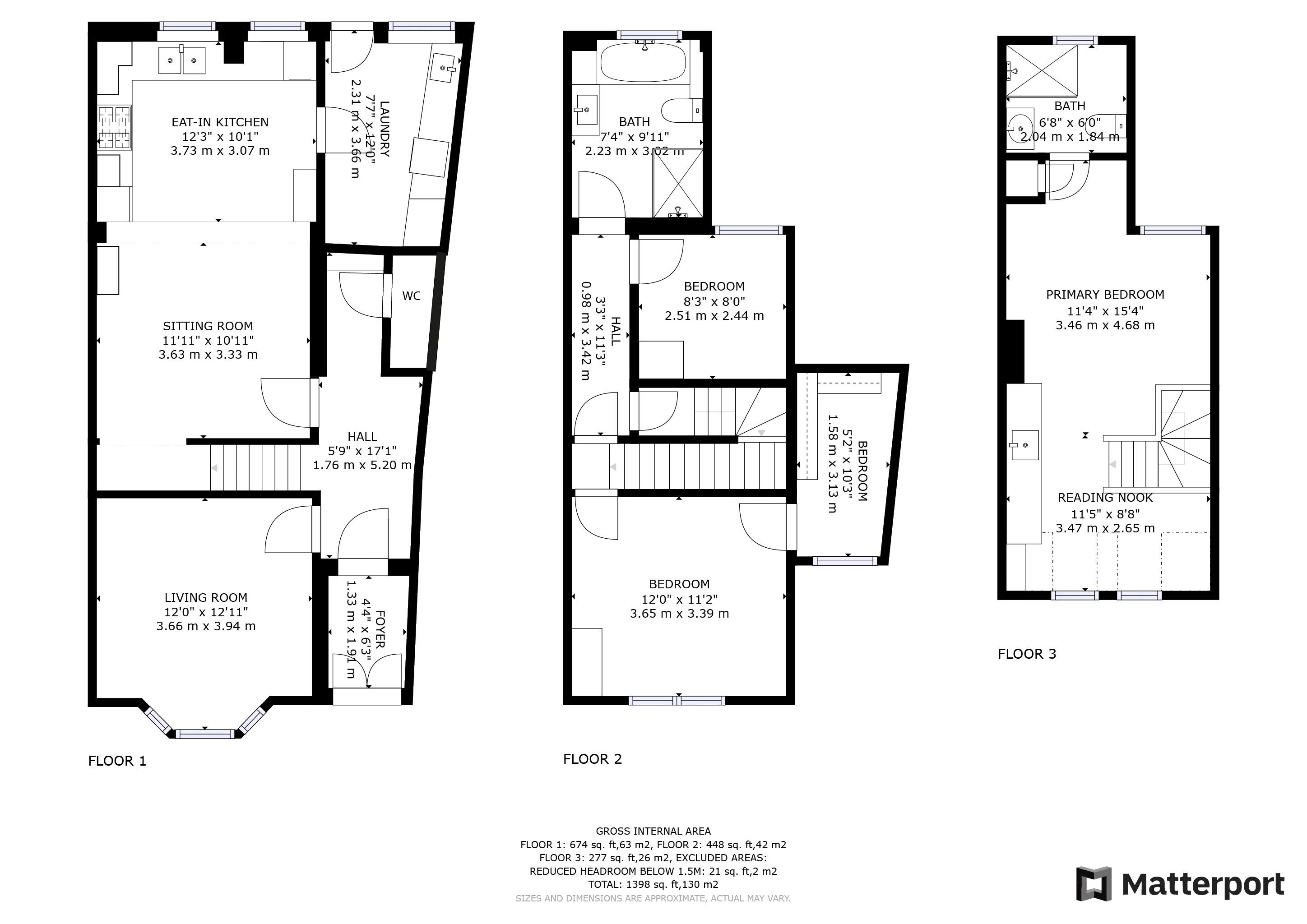 4 bed house for sale in Oval Road, Croydon - Property Floorplan