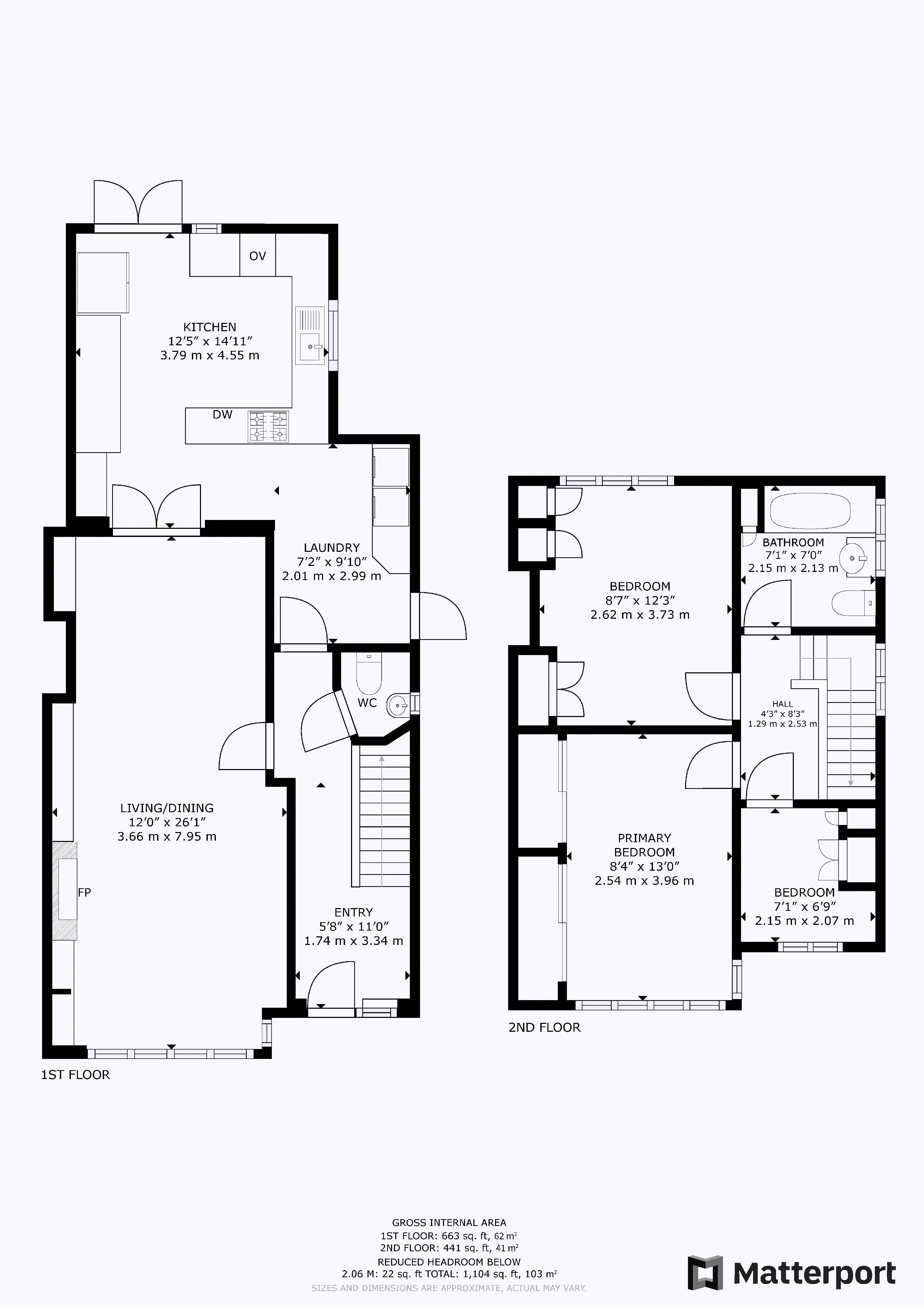 3 bed house for sale in Oak Avenue, Croydon - Property Floorplan