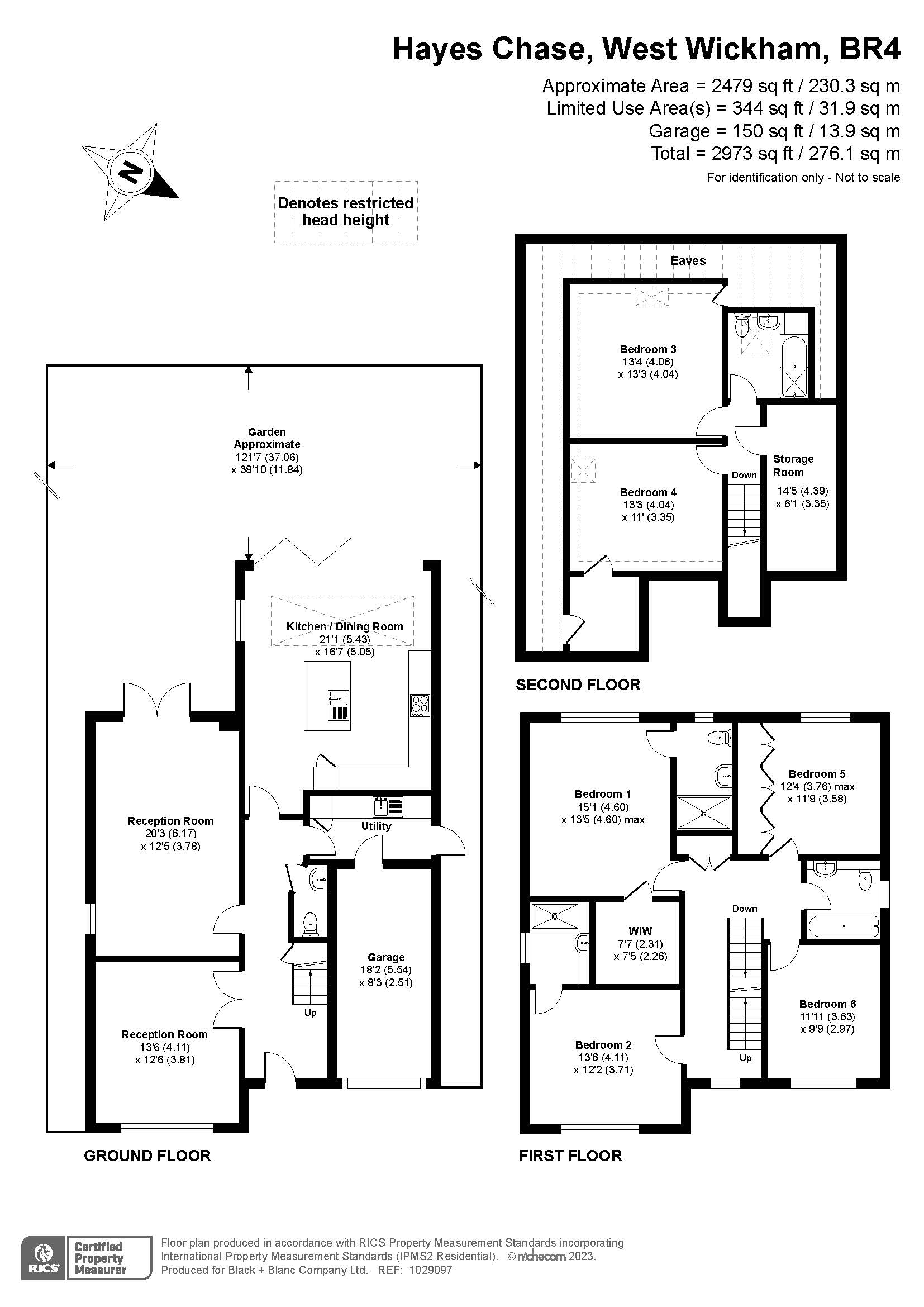 6 bed house for sale in Hayes Chase, West Wickham - Property Floorplan
